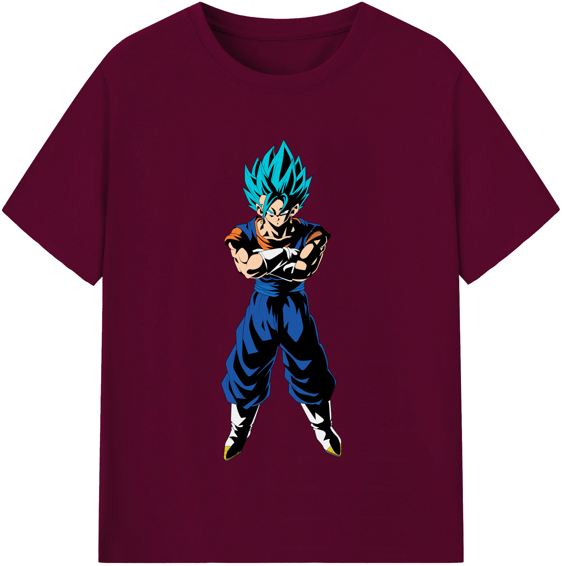 （画像用） ドラゴンボール ベジット DRAGON BALL Vegetto レディースカジュアルプリントTシャツ（綿100％）